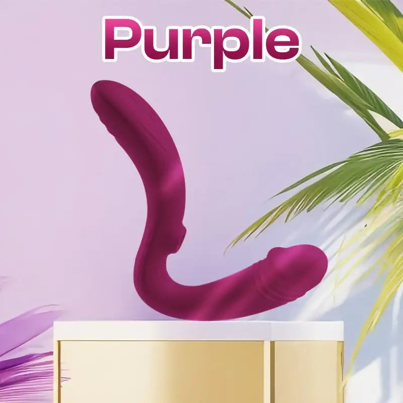 Pulse Grip - Female APP Control Thrusting and Suction Vibrator - Frisky Business Adult Sex Toys Shop