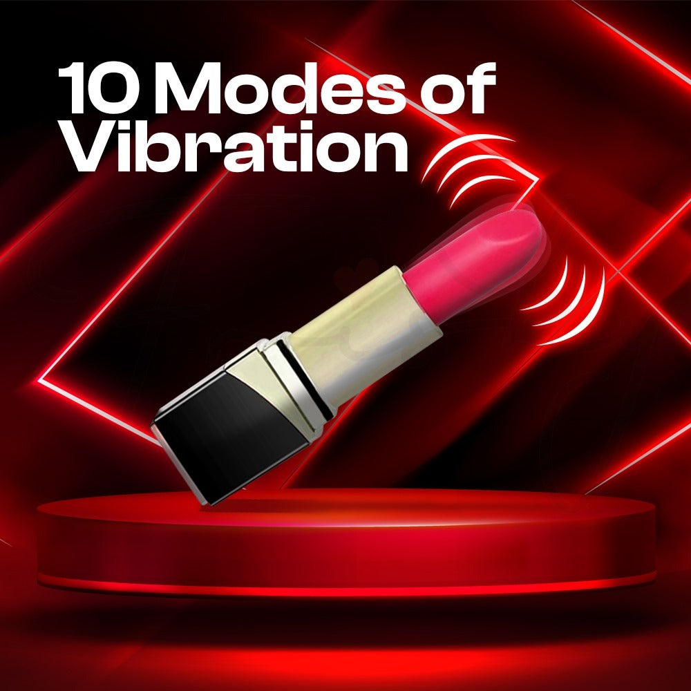 Noir Luxe – Female Lipstick Size Mini Vibrator