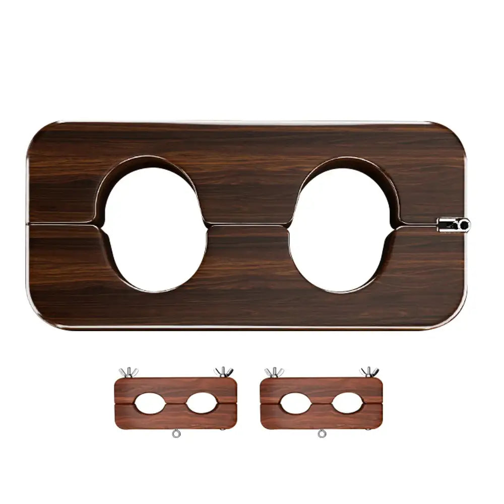 Primal Bind - Pearwood Shackles for Wrist, Thumbs and Toes - Frisky Business Adult Sex Toys Shop