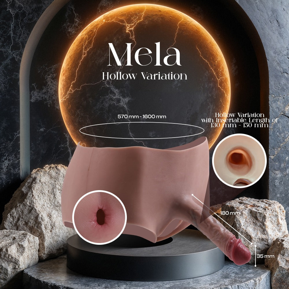 Fleshion Series - Realistic Silicone Strap-on Dildo Pants