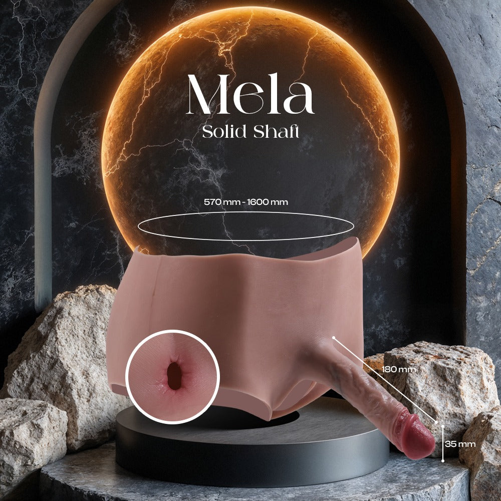 Fleshion Series - Realistic Silicone Strap-on Dildo Pants