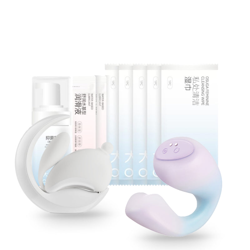 OSUGA Double Bliss Set — BunnyMoon + C-Tail + Intimate Care Pack