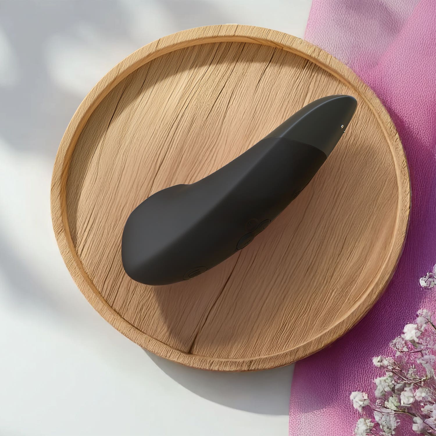 Womanizer - Enhance 2-in-1 Clitoral Stimulator - Black