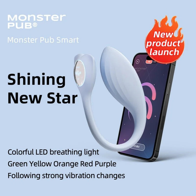 Monster Pub Smart 2 -  Wireless Bluetooth & App Controlled Vibrator