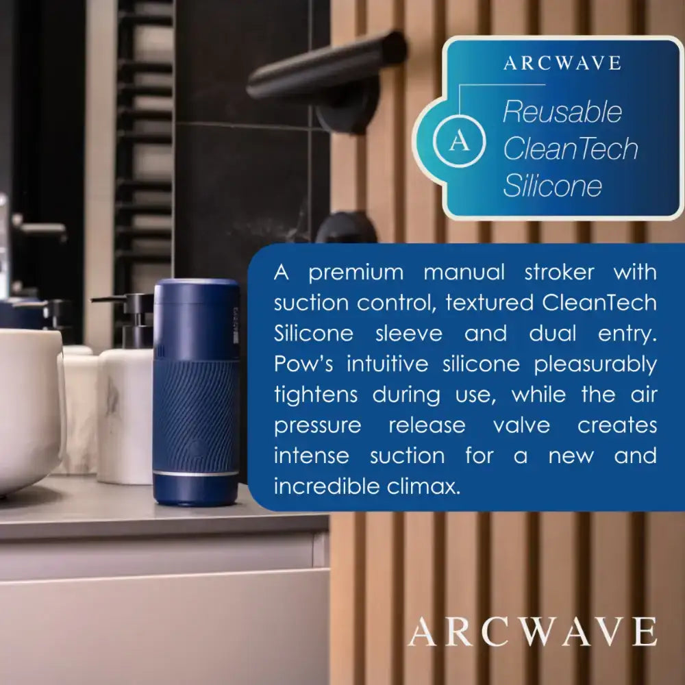Arcwave - Pow - Blue - Frisky Business Adult Sex Toys Shop