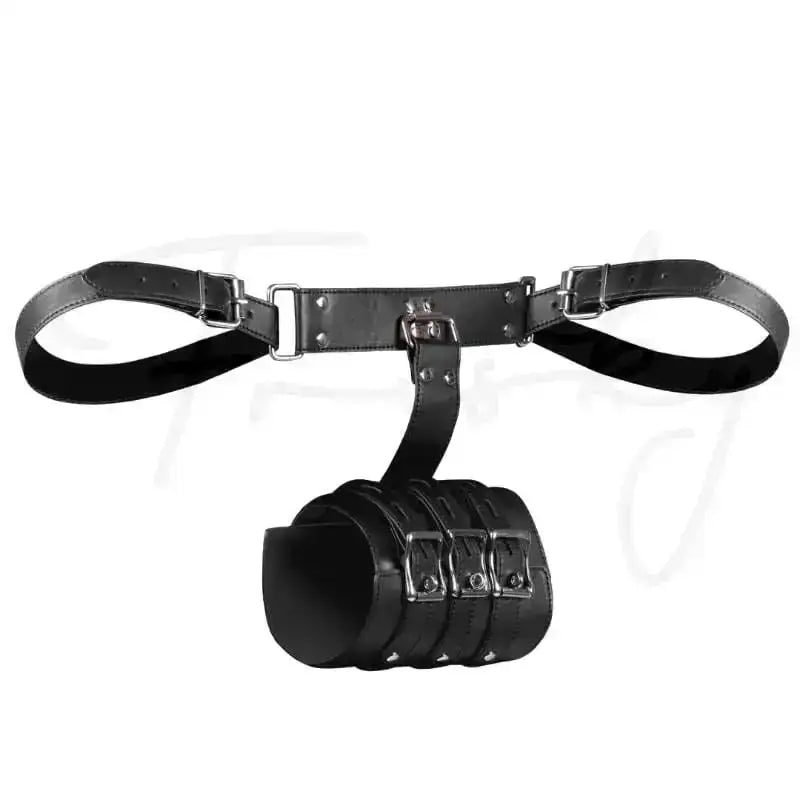 SHOTS Ouch! Complete Arm Restraints black soft padded interior enhances comfort while maintaining secure hold Singapore