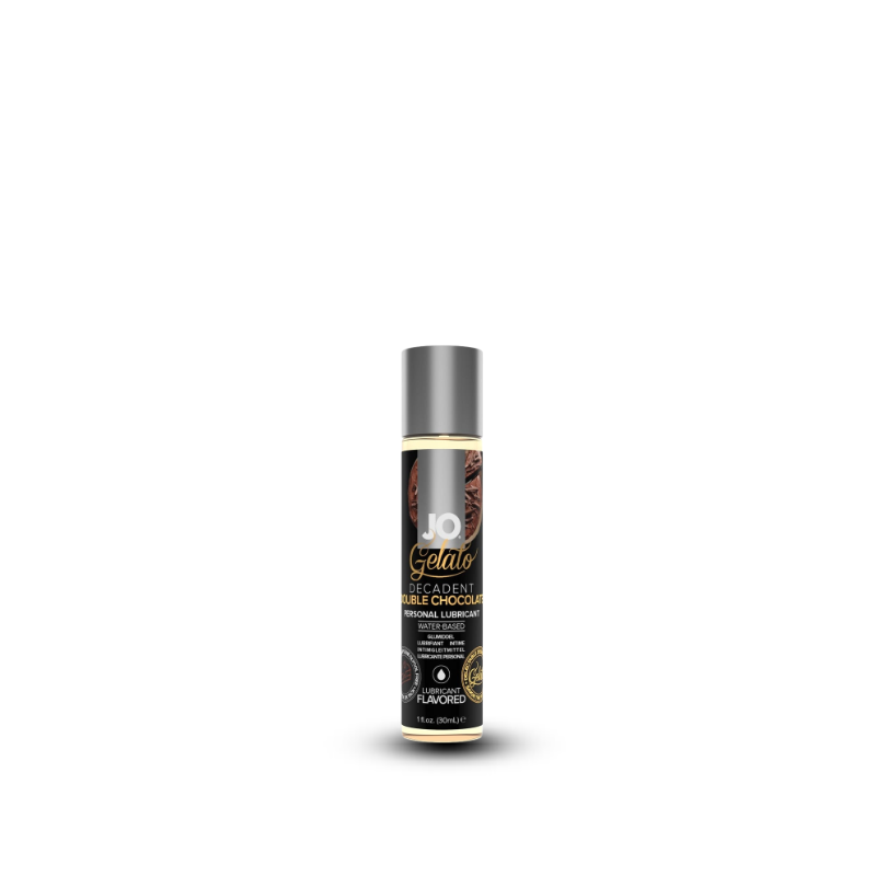 System Jo - Gelato Decadent Double Chocolate EDIBLE Water Based Lubricant 30ml