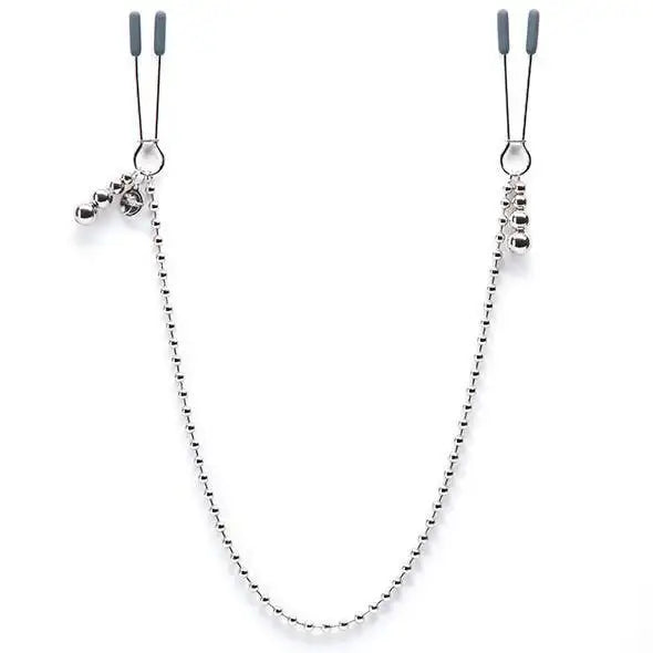 Fifty Shades Darker At My Mercy Beaded Chain Nipple Clamps adjustable metal construction safe tips Singapore