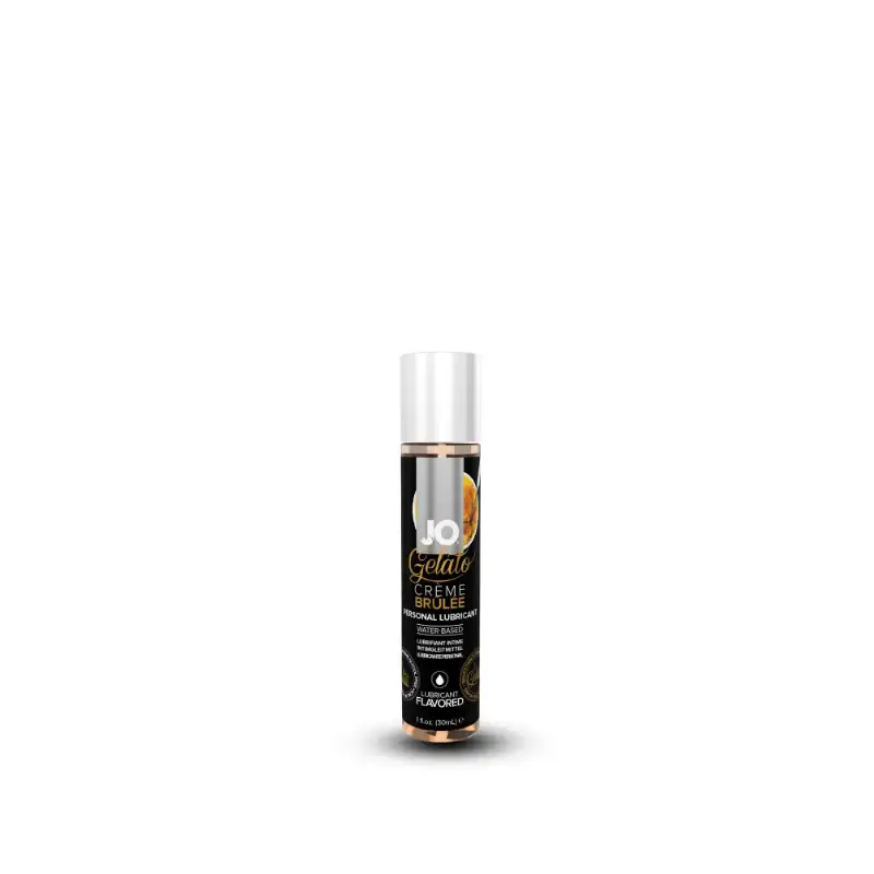System Jo - Gelato Creme Brulee EDIBLE Water Based Lubricant 30ml - Frisky Business Adult Sex Toys Shop