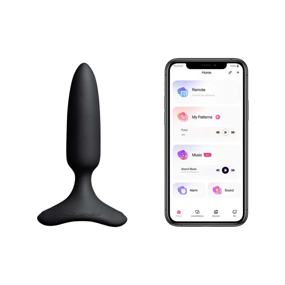 Lovense Hush 2 (1 in) - Bluetooth Remote-Controlled Butt Plug