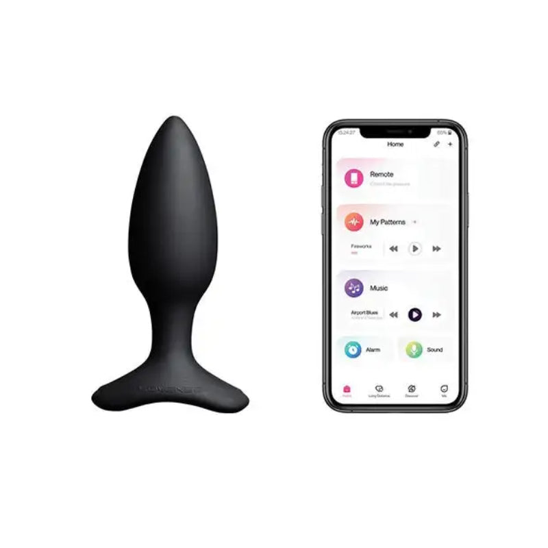 Lovense - Hush 2 (1.5 in) - Bluetooth Remote-Controlled Butt Plug - S