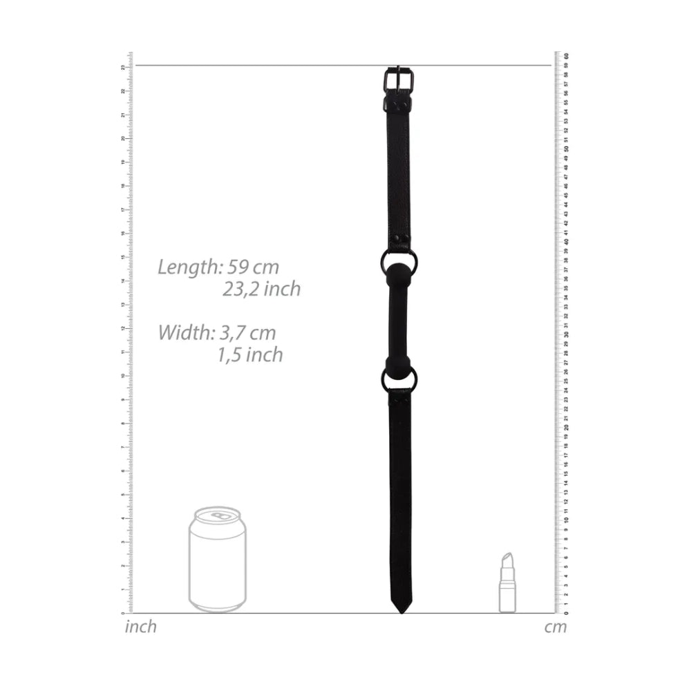 SHOTS Ouch! - Ouch! Bit Gag with Nipple Clamps