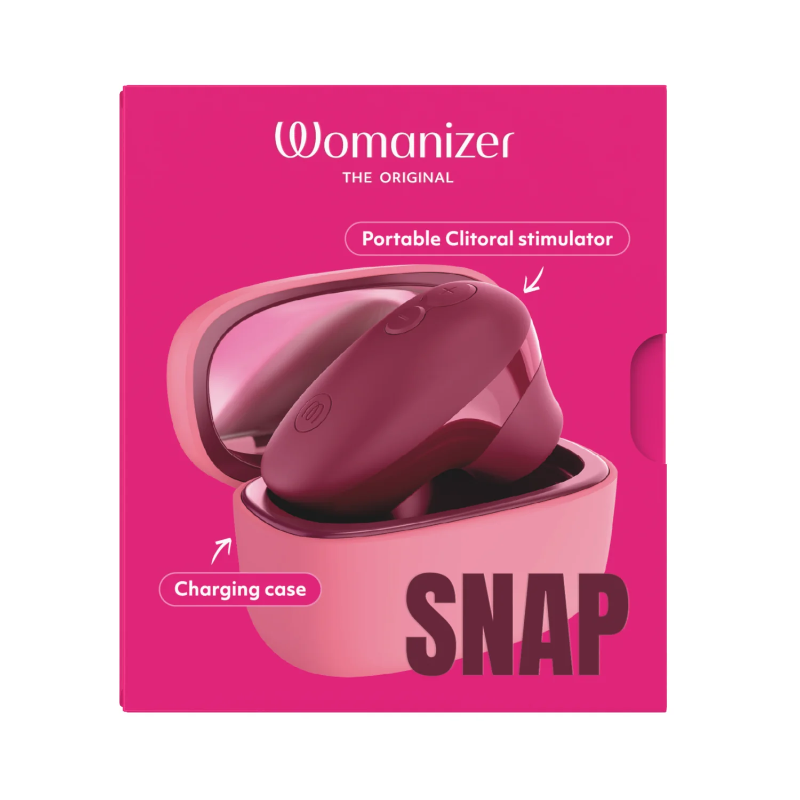 Womanizer - Snap Clitoral Stimulator Crushed Berry