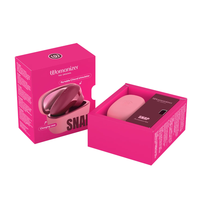 Womanizer - Snap Clitoral Stimulator Crushed Berry