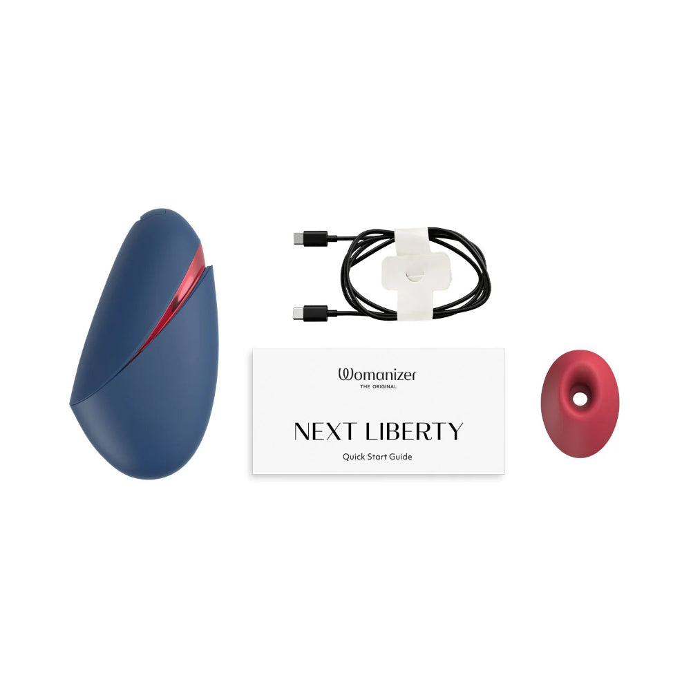 Womanizer Next Liberty - Clitoral Stimulator - Blue Red