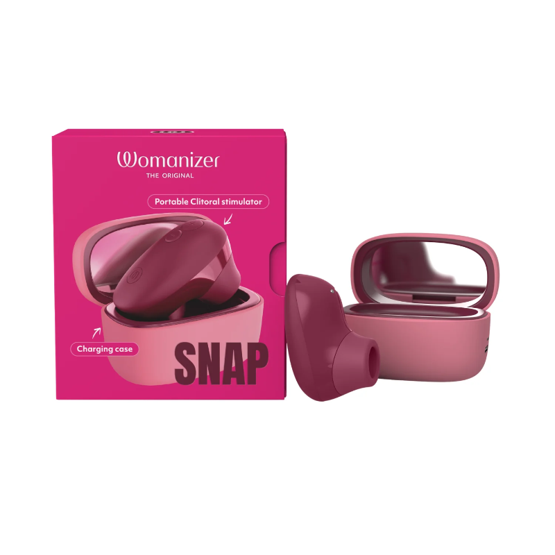 Womanizer - Snap Clitoral Stimulator Crushed Berry