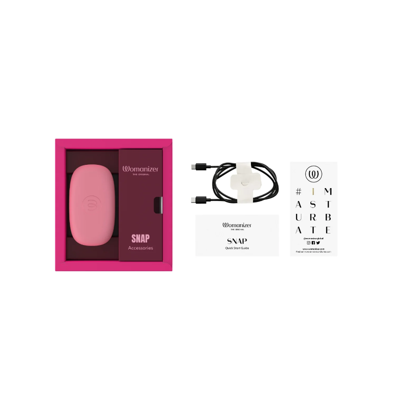 Womanizer - Snap Clitoral Stimulator Crushed Berry