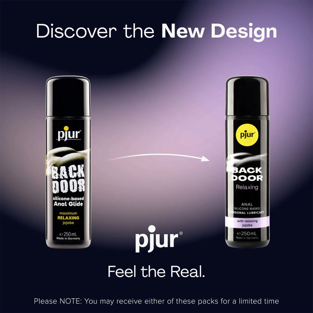 Personal lubricant spray displayed alongside updated packaging and modern design.