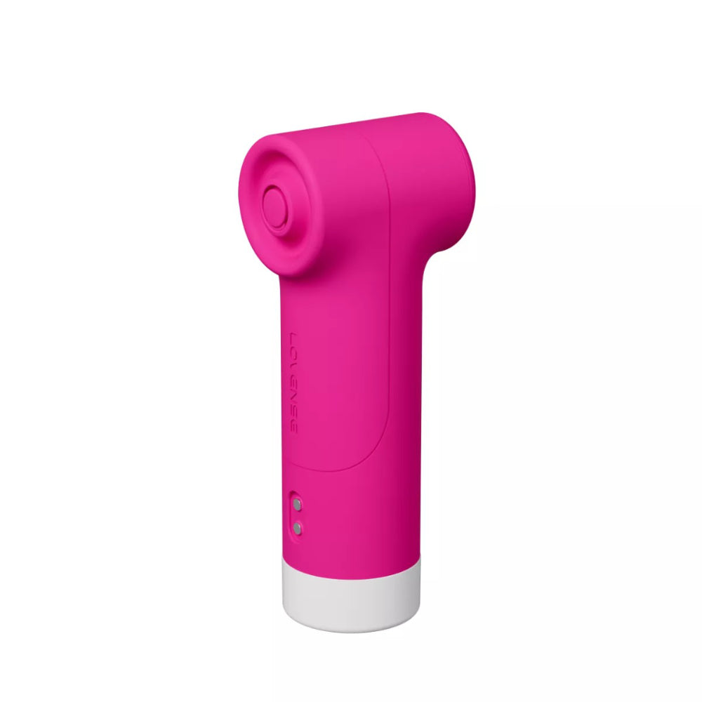 Lovense - Fizz App Controlled Clitoral Suction And Tapping Vibrator Pink