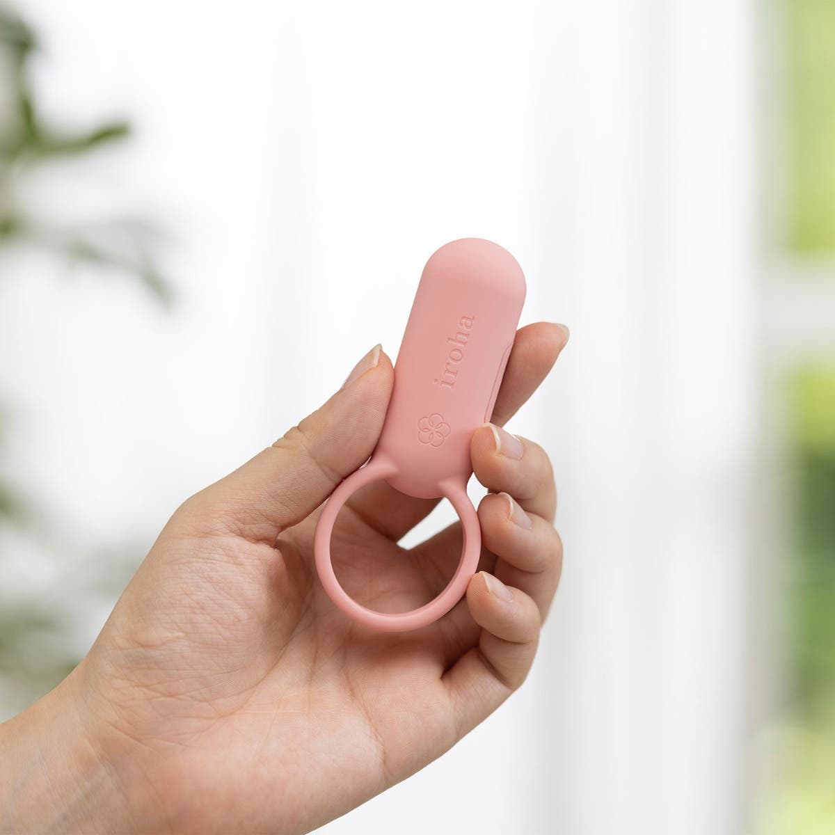 Iroha - SVR Vibrating Cock Ring (Coral Pink)