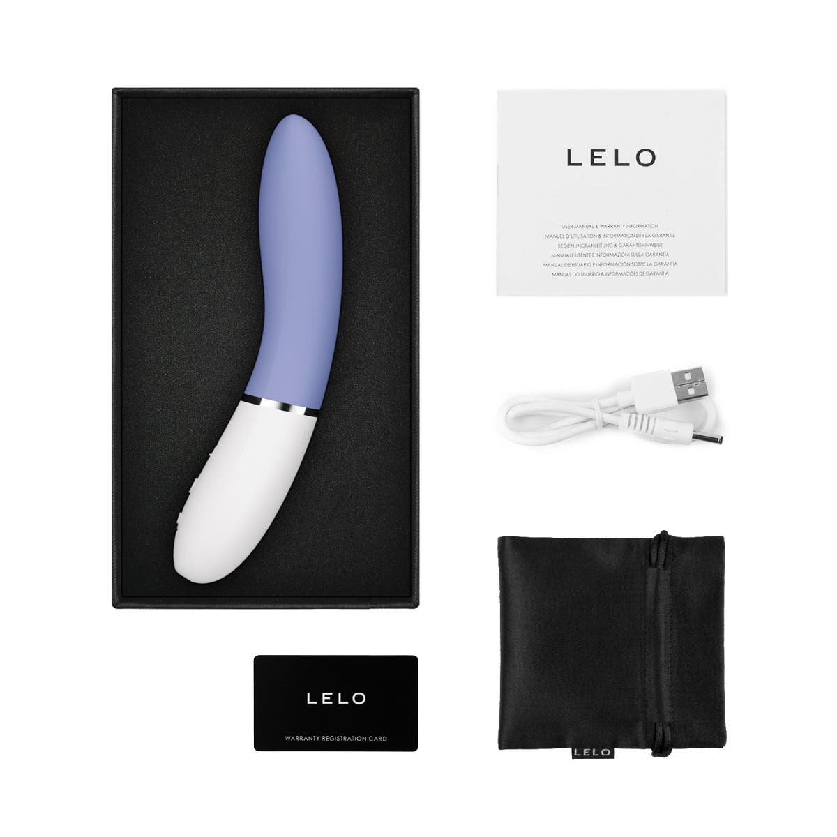 Lelo - Liv 3 App-Controlled G-Spot Vibrator Powder Blue