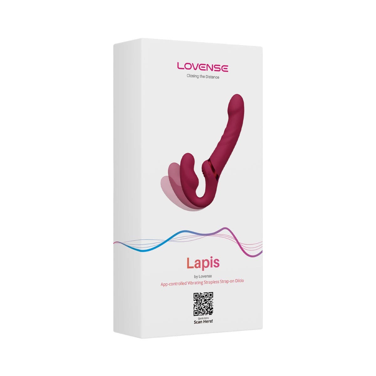 Lovense - Lapis App-Controlled Strapless Dildo