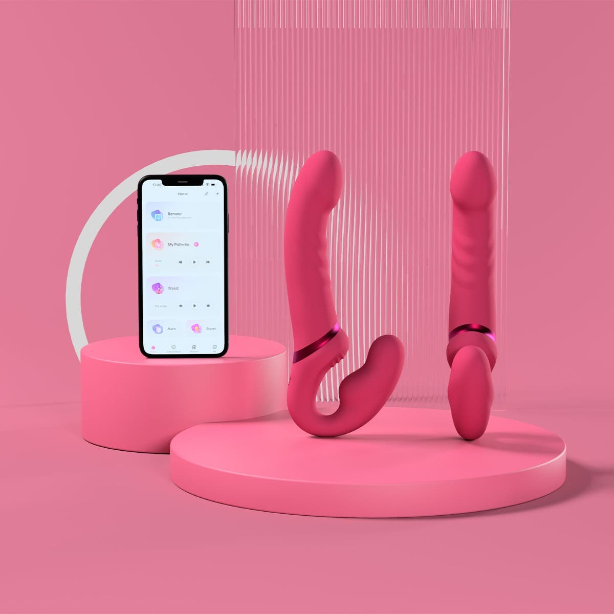 Lovense - Lapis App-Controlled Strapless Dildo