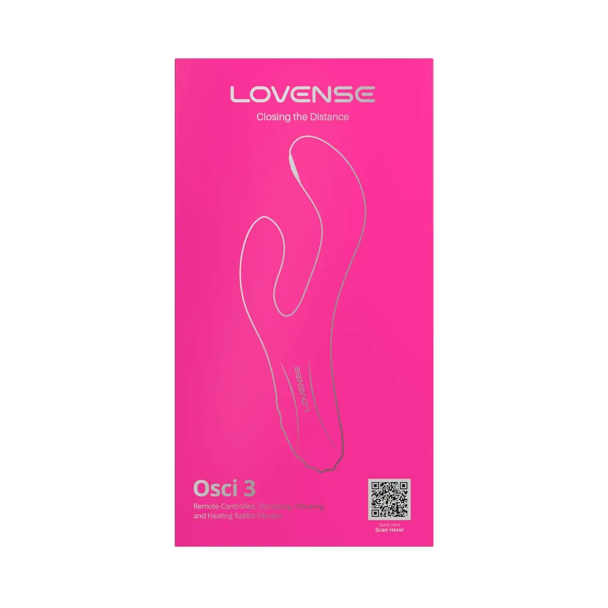 Lovense - Osci 3 App-Controlled Heating Rabbit Vibrator