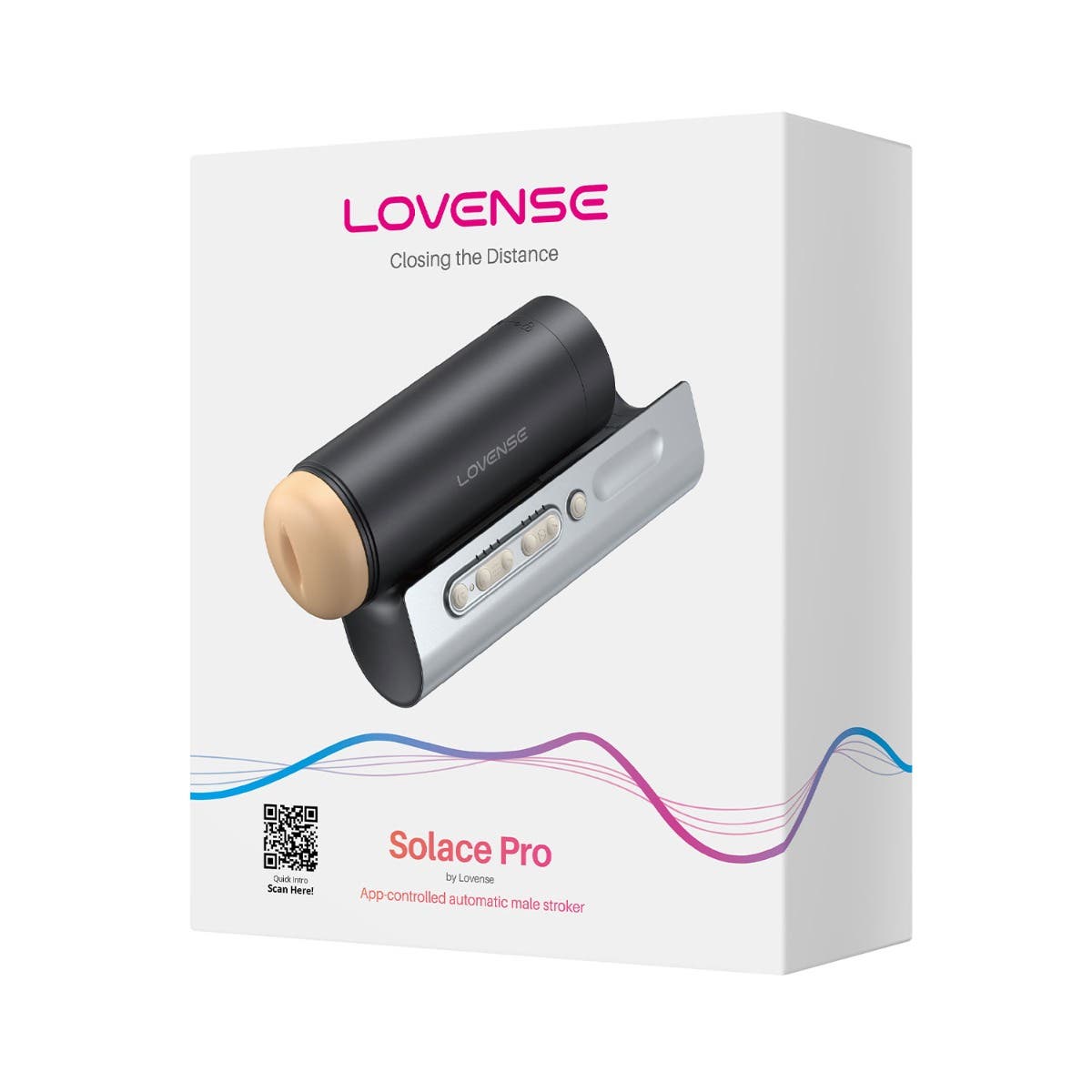 Lovense - Solace Pro AI-Powered App-Controlled Thrusting Male Masturbator