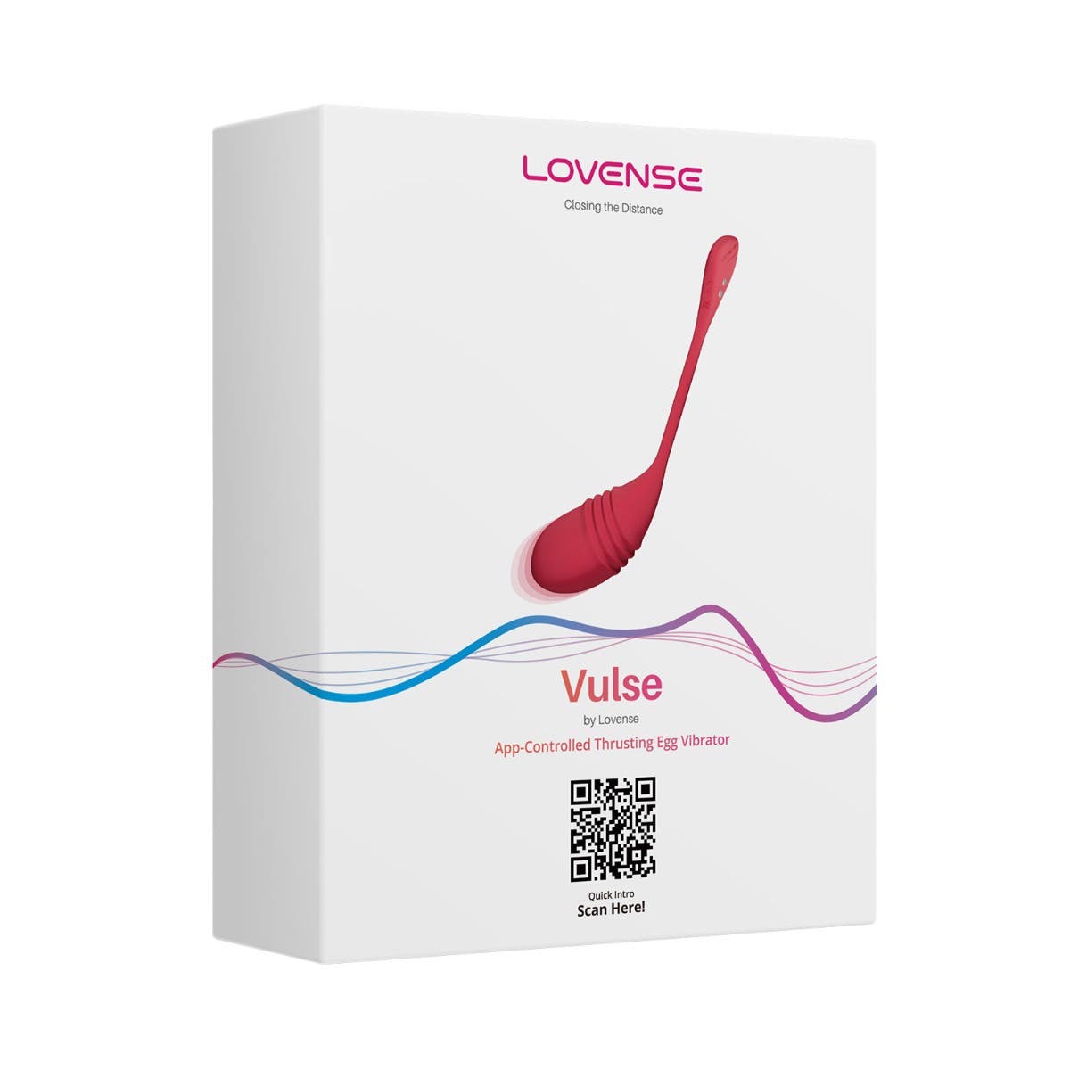 Lovense - Vulse Thrusting Egg Vibrator, APP-Controlled