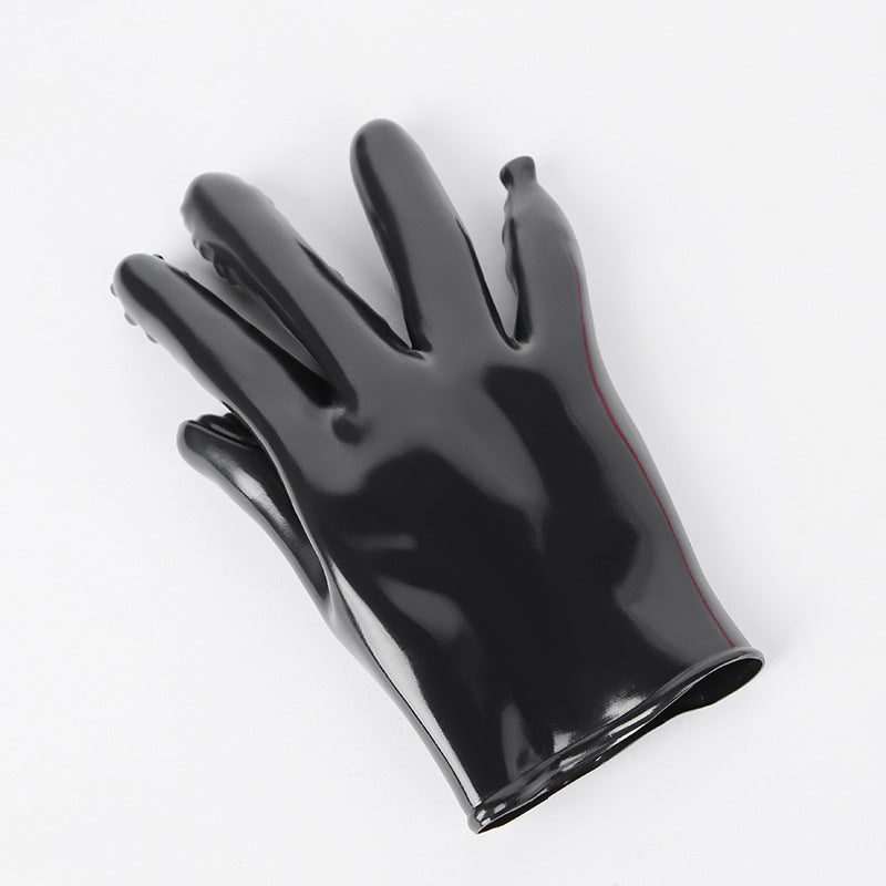 BDSM - 1 Pc Silicone Flirting Multi-textured Gloves