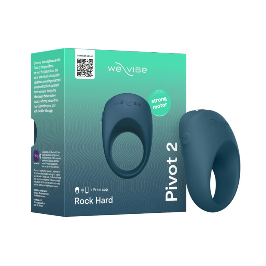 We-Vibe Pivot 2 vibrating couples ring slate wearable device retail box premium couples accessory Singapore