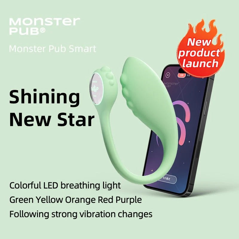 Monster Pub Smart 2 -  Wireless Bluetooth & App Controlled Vibrator