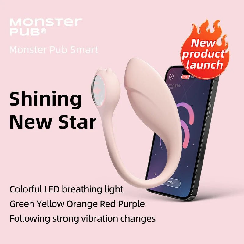 Monster Pub Smart 2 -  Wireless Bluetooth & App Controlled Vibrator