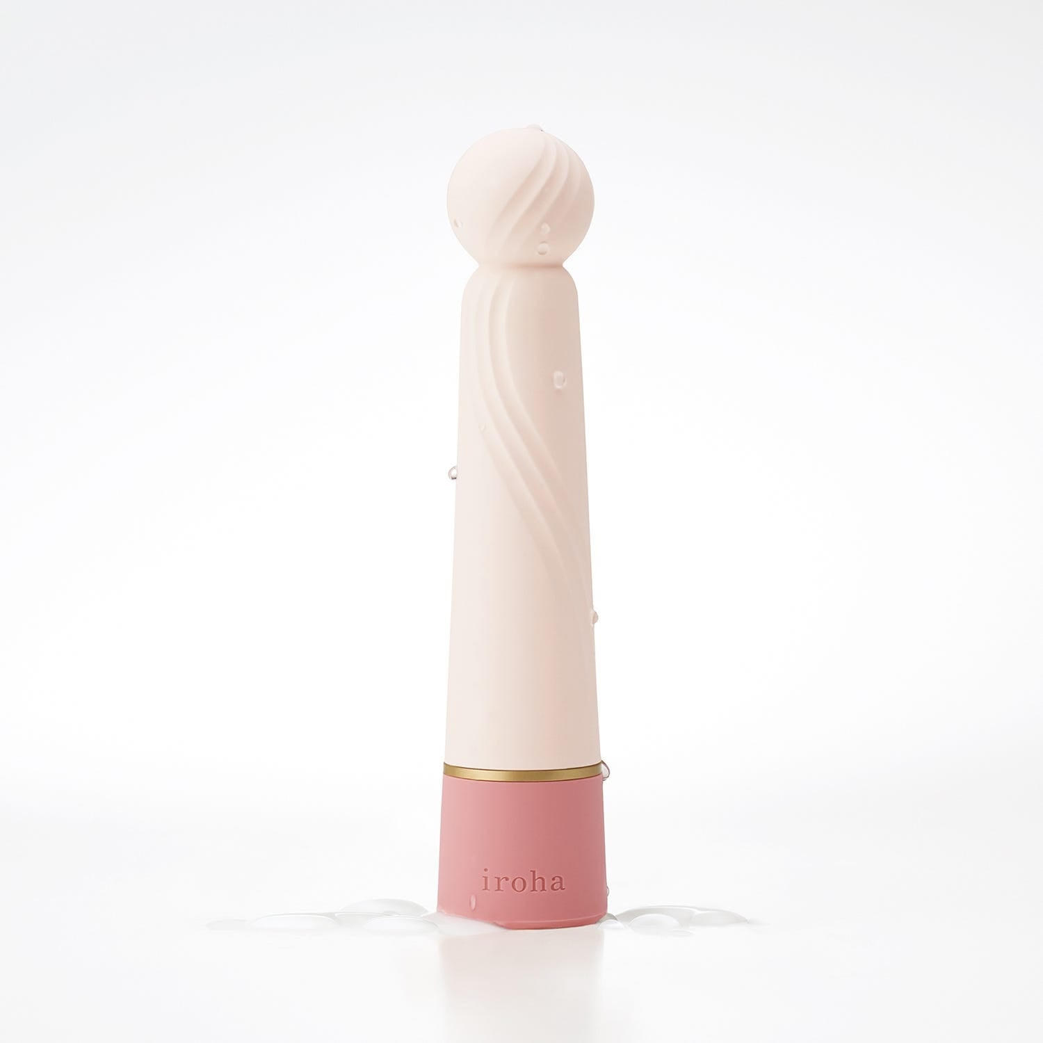 Iroha - Rin+ Sango Mini Wand Vibrator (Rose Petal Pink)