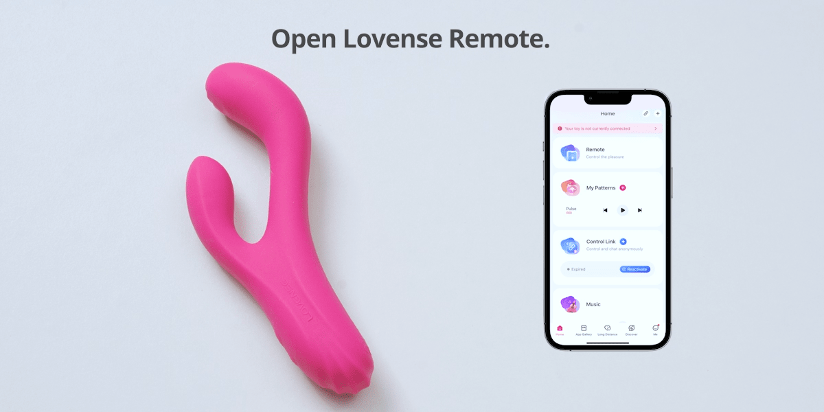 Lovense - Osci 3 App-Controlled Heating Rabbit Vibrator