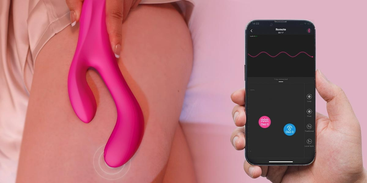 Lovense - Osci 3 App-Controlled Heating Rabbit Vibrator