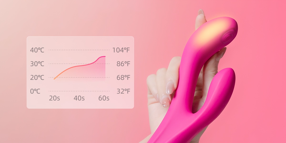 Lovense - Osci 3 App-Controlled Heating Rabbit Vibrator