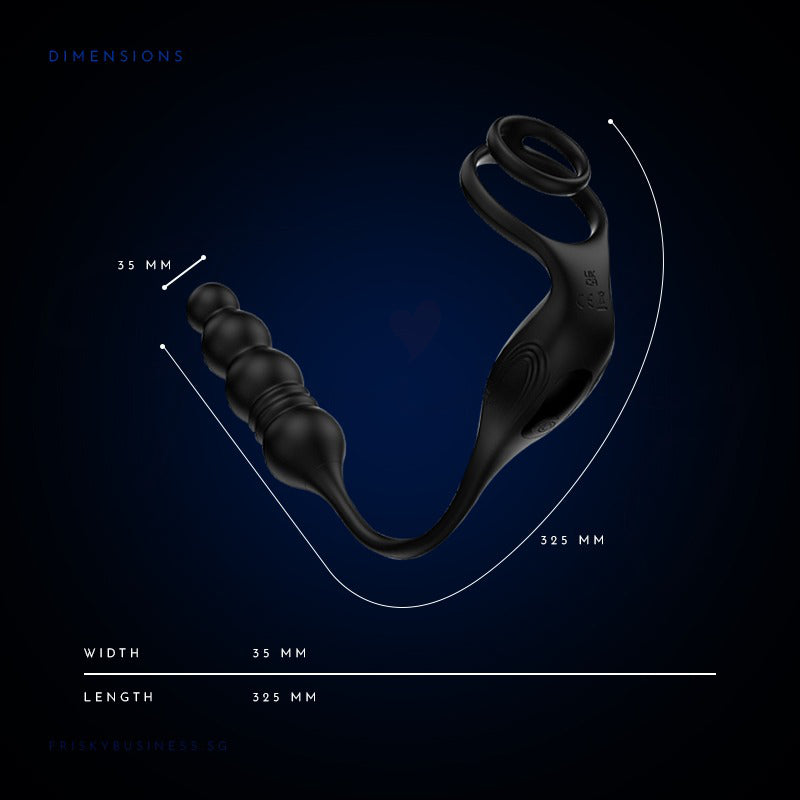 Phantom Reach — Thrusting Prostate Massager & Cock Ring