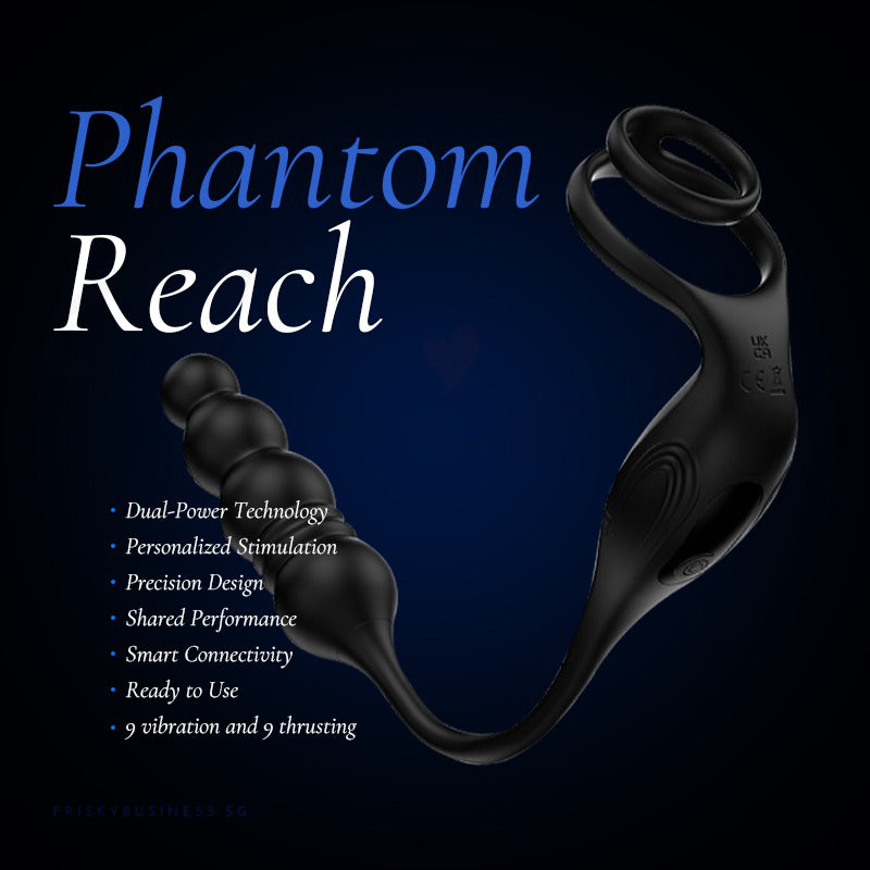 Phantom Reach — Thrusting Prostate Massager & Cock Ring