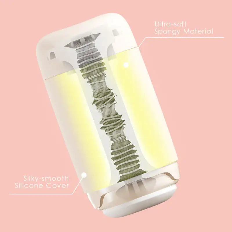 Tenga Puffy Sugar White Compact Sleek Design Convenient for Travel Durable Silicone Singapore