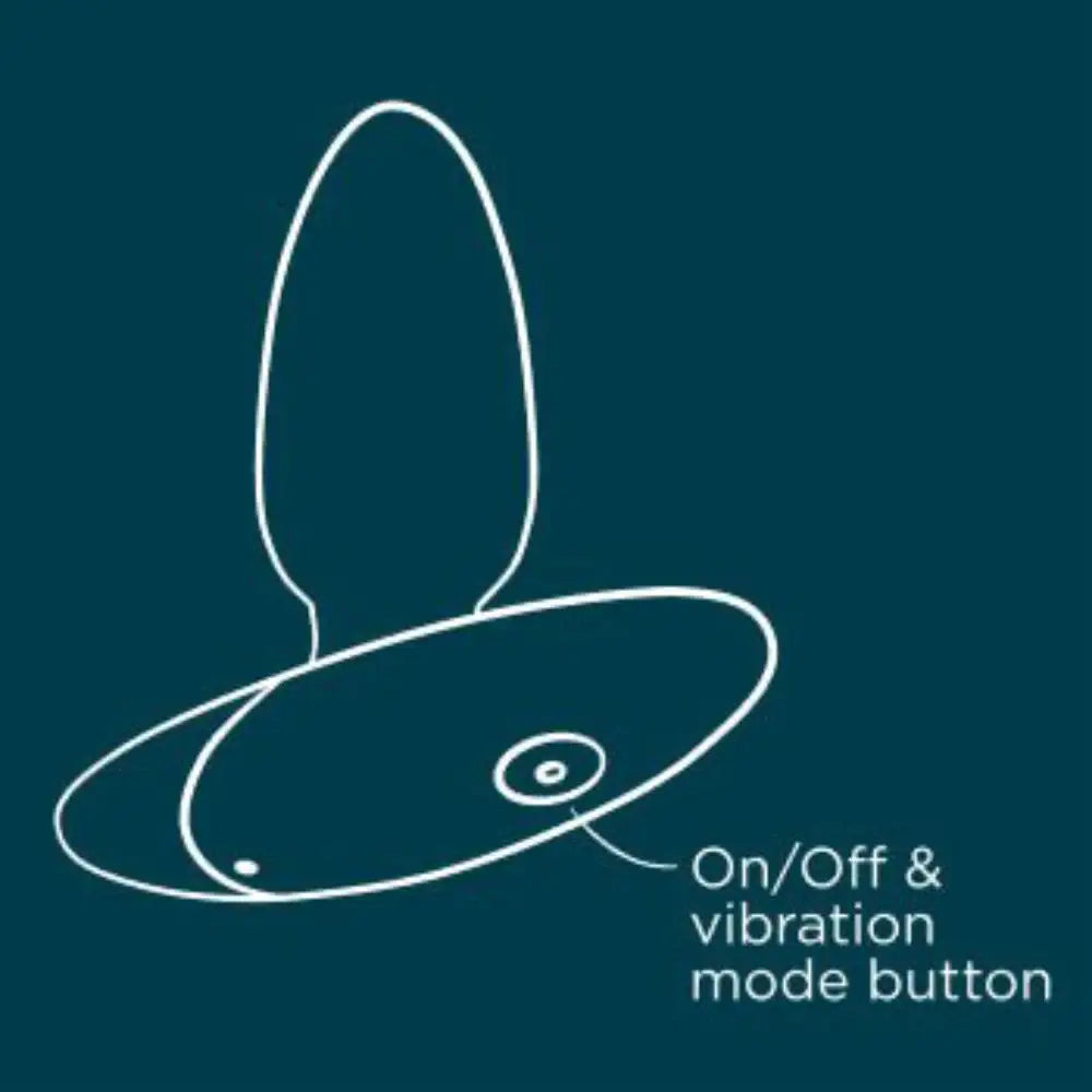 ROMP Bass Vibrating Anal Plug soft silicone material daily relaxation aid Singapore