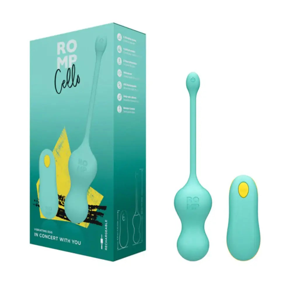 ROMP Cello Remote Controlled G‑Spot Vibrator discreet storage friendly everyday wellness companion Singapore