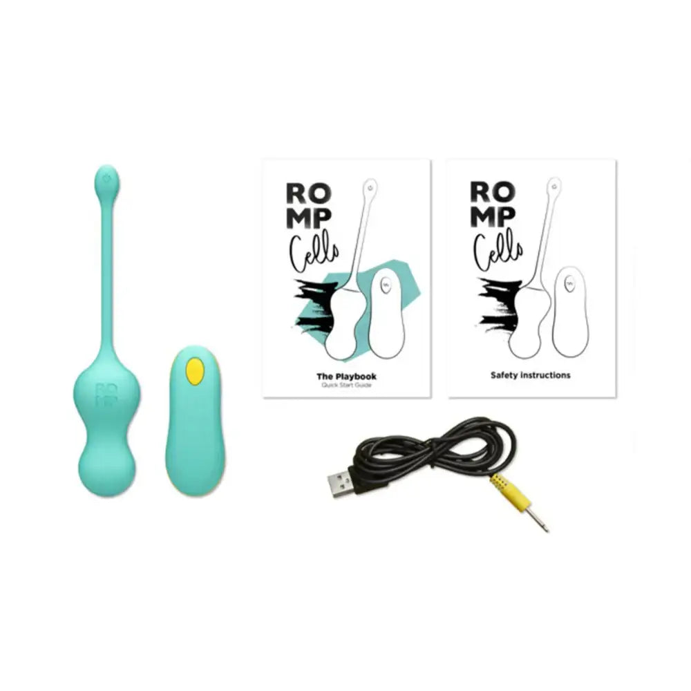 ROMP Cello Remote Controlled G‑Spot Vibrator sleek contemporary design minimalist accessory for relaxation Singapore