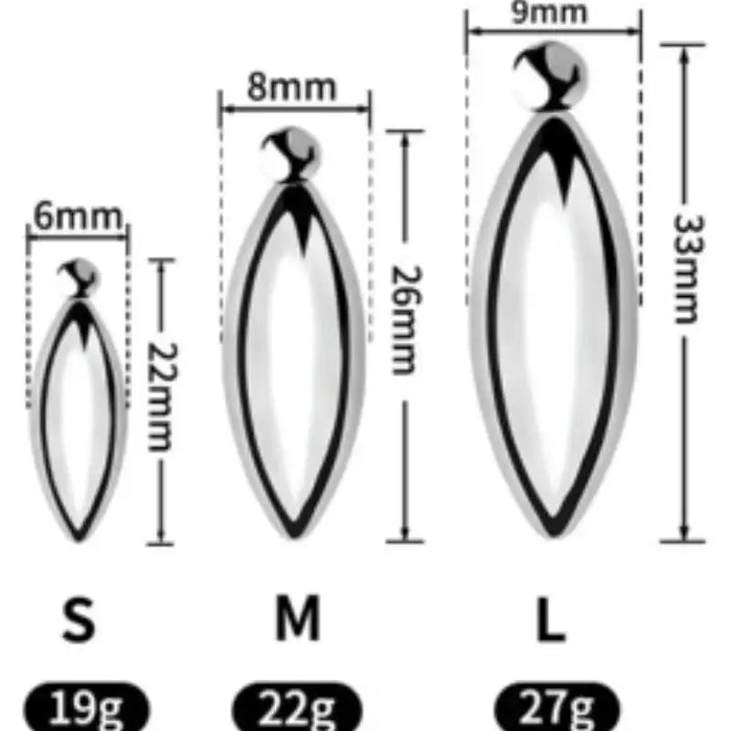 Steelwave Slide - Stainless Steel Weighed Urethral Soundings - Frisky Business Adult Sex Toys Shop