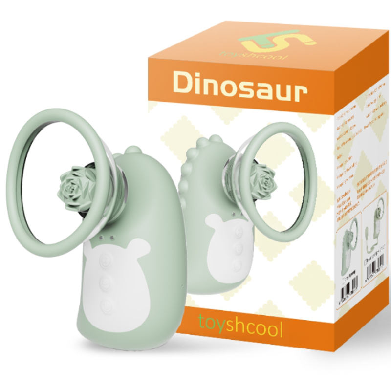 EggCite Dino – Vibrating Breasts Massager with Vibrating Egg