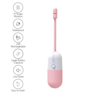 YO Vibrating Egg Wireless 9 strong Modes G-Spot Clitoris Stimulation
