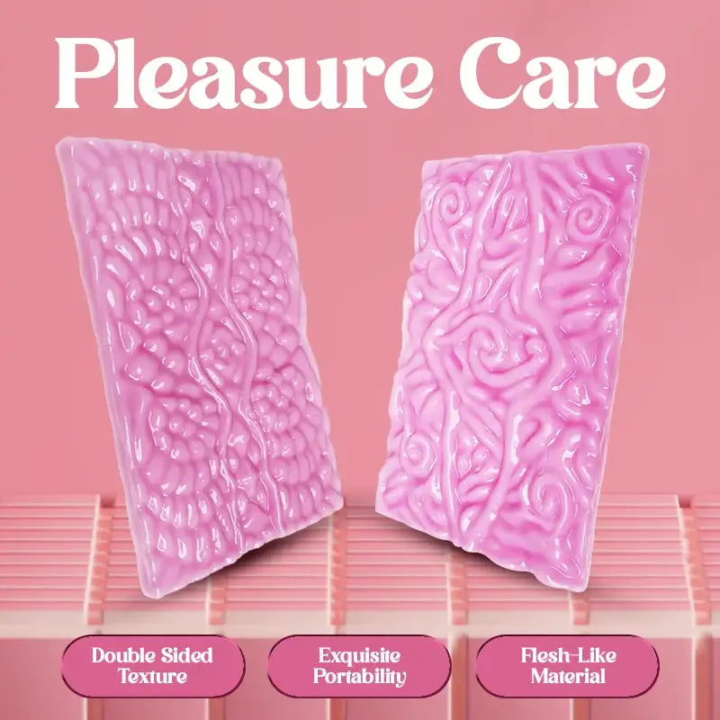 Pleasure Care - Manual Two-Sided Masturbating Silicone - Frisky Business Adult Sex Toys Shop