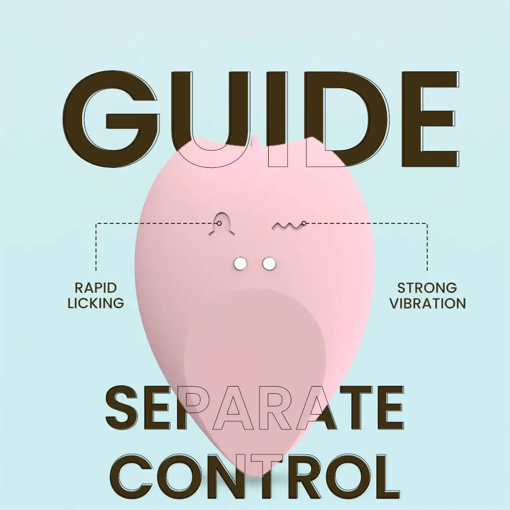 Flirtatious Flattop - 2 in 1 Clitoris Lickng Vibrator - Frisky Business Adult Sex Toys Shop