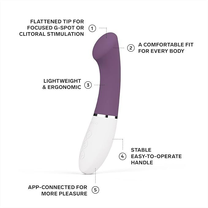 Lelo - Gigi 3 App-Controlled G-Spot Vibrator - Plum